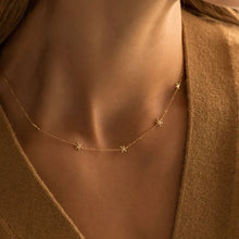 Load image into Gallery viewer, 9CT GOLD 5 STAR NECKLACE