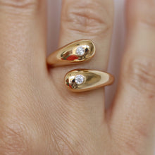 Load image into Gallery viewer, 18CT GOLD PLATED UTOPIA RING