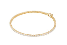 Load image into Gallery viewer, GOLDEN CLAW SET TENNIS BRACELET
