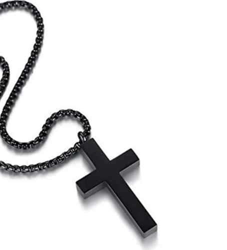CREMATION CROSS PENDANT MEMORIAL ASHES