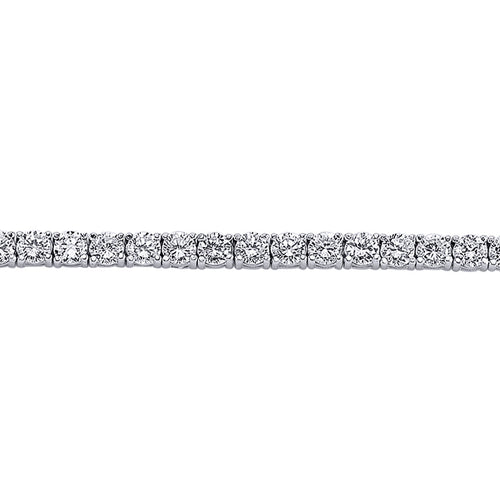 SPARKLING STERLING SILVER 5MM CZ TENNIS BRACELET