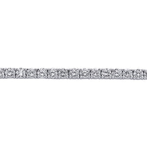 SPARKLING STERLING SILVER 5MM CZ TENNIS BRACELET