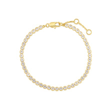 Load image into Gallery viewer, 18CT GOLD PLATED OVAL TENNIS BRACELET