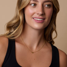 Load image into Gallery viewer, STERLING SILVER GOLD PLATED GRA NECKLACE