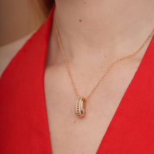 Load image into Gallery viewer, 18CT GOLD PLATED COURAGE PENDANT