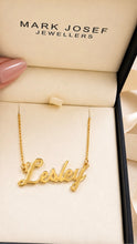 Load image into Gallery viewer, 9CT YELLOW GOLD NAME CHAIN