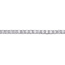 Load image into Gallery viewer, SPARKLING STERLING SILVER CLAW SET TENNIS BRACELET