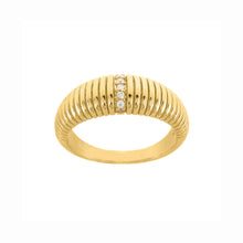 Load image into Gallery viewer, 18CT GOLD PLATED YOUNG HEARTS RING