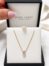 Load image into Gallery viewer, 1.00ct Oval Lab Diamond Pendant
