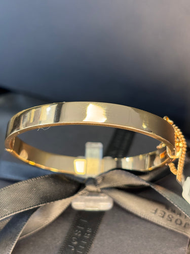 9CT GOLD PLATED CHILDREN’S BANGLE