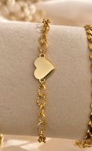 Load image into Gallery viewer, 18CT GOLD FILLED HEART BRACELET, STELLA COLLECTION
