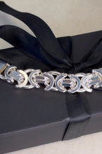 Load image into Gallery viewer, CHANEL STYLE HEAVY STERLING SILVER BRACELET