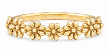 Load image into Gallery viewer, HANDMADE 9CT GOLD FLOWER RING