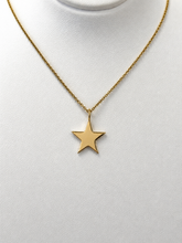 Load image into Gallery viewer, 9CT GOLD STAR PENDANT NECKLACE