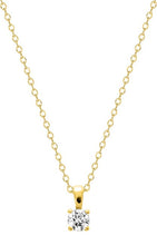 Load image into Gallery viewer, 18CT GOLD FILLED CUBIC ZIRCONIA PENDANT, STELLA COLLECTION