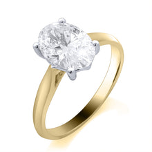 Load image into Gallery viewer, LABORATORY GROWN 1.50CT OVAL DIAMOND RING