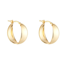 Load image into Gallery viewer, GOLDEN CHUNKY BALBOUS HOOPS