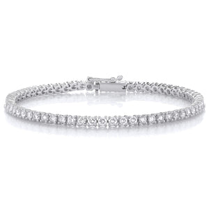 EXCLUSIVE OFFER 5.00CT LAB DIAMOND TENNIS BRACELET