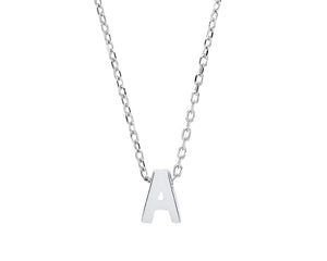 MINI STERLING SILVER INITIAL NECKLACE