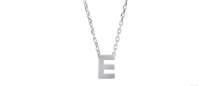 MINI STERLING SILVER INITIAL NECKLACE