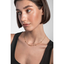 Load image into Gallery viewer, GOLD PLATED INFINITY LINK NECKLACE