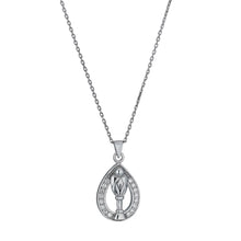 Load image into Gallery viewer, STERLING SILVER COMMUNION CHALICE PENDANT