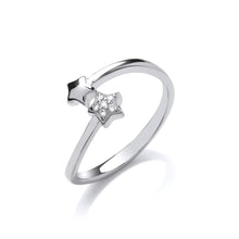 Load image into Gallery viewer, STERLING SILVER SHOOTING STAR RING