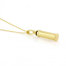 Load image into Gallery viewer, 9CT YELLOW GOLD CYLINDER BOTTLE PENDANT