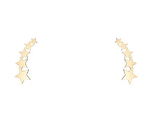 Load image into Gallery viewer, 9CT YELLOW GOLD STAR EAR CLIMBER