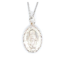 Load image into Gallery viewer, STERLING SILVER MIRACULOUS MEDAL