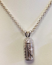 Load image into Gallery viewer, HAND MADE STERLING SILVER MEMORIAL URN