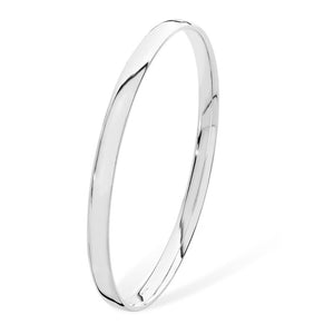 STERLING SILVER SOLID BANGLE