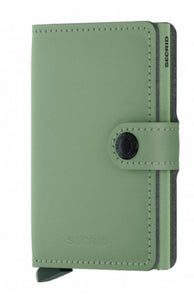 SECRID MINI WALLET YARD POWDER PISTACHIO