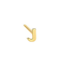 Load image into Gallery viewer, 9CT GOLD SINGLE INITIAL EARRING