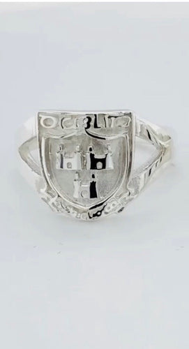 STERLING SILVER GENTS DUBLIN RING