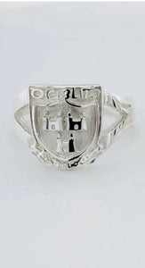 STERLING SILVER GENTS DUBLIN RING