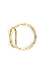 Load image into Gallery viewer, 9CT YELLOW GOLD CIRCLE RING