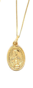 9CT GOLD MIRACULOUS MEDAL