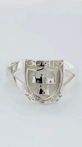 STERLING SILVER LADIES DUBLIN RING