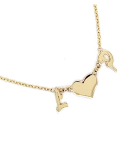 9CT SOLID GOLD EPITOME NECKLACE