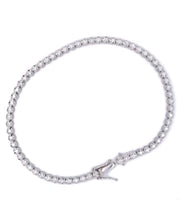 Load image into Gallery viewer, 18CT WHITE GOLD DIAMOND TENNIS BRACELET