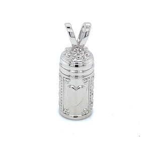 HAND MADE STERLING SILVER MEMORIAL URN