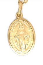 Load image into Gallery viewer, 9CT GOLD MIRACULOUS MEDAL